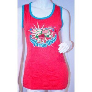 KILLAH Sixty VINTAGE California Widow HEART Love Kate Tank Red ( M )